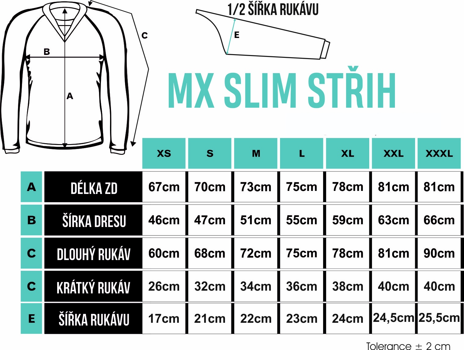 MX slim dospělé